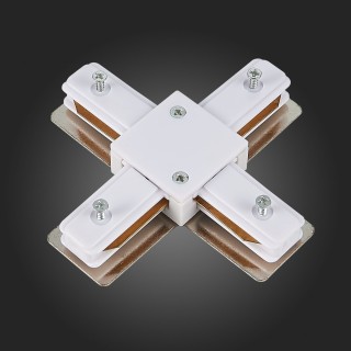 ST002.549.00 Коннектор X-образный ST-Luce Белый ST002-foto3