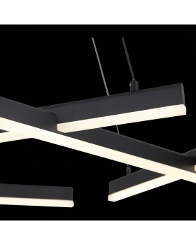 SL394.413.06 Люстра подвесная ST-Luce Черный/Белый LED 6*13W 4000K BASONI-foto8