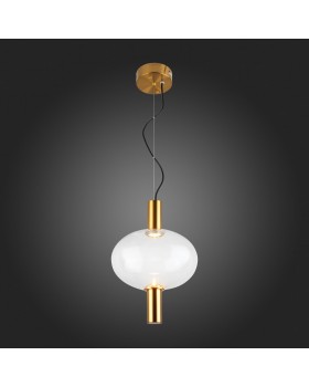 SL1582.303.01 Светильник подвесной ST-Luce Бронзовый/Прозрачный LED 1*7W 2700K ALLENORE-foto7