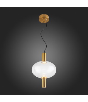 SL1582.303.01 Светильник подвесной ST-Luce Бронзовый/Прозрачный LED 1*7W 2700K ALLENORE-foto7