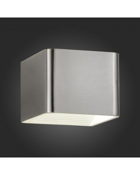 SL592.071.01 Светильник настенный ST-Luce Матовый Никель,Белый/Матовый Никель,Белый LED 1*6W 4000K GRAPPA-foto3