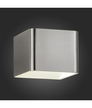 SL592.071.01 Светильник настенный ST-Luce Матовый Никель,Белый/Матовый Никель,Белый LED 1*6W 4000K GRAPPA-foto3