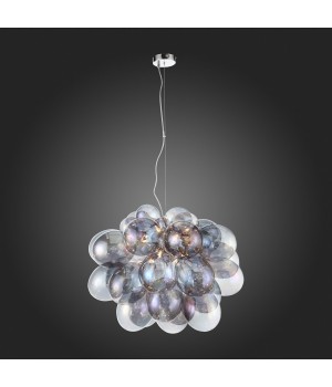 SL432.703.12 Люстра подвесная ST-Luce Хром/Перламутровый G9 12*5W SOSPIRO-foto5