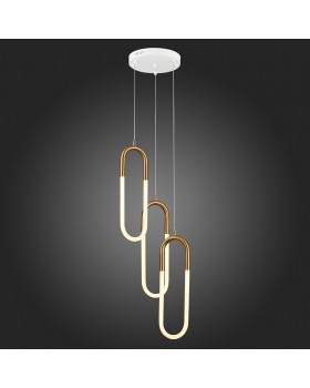 SL1579.303.03 Светильник подвесной ST-Luce Латунь/Латунь, Белый LED 3*14W 3000K MOFISTO-foto7