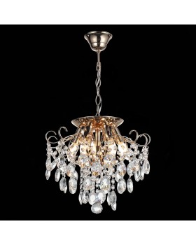 SL846.202.06 Люстра подвесная ST-Luce Золотистый/Прозрачный E14 6*40W ORECCHINI-foto10