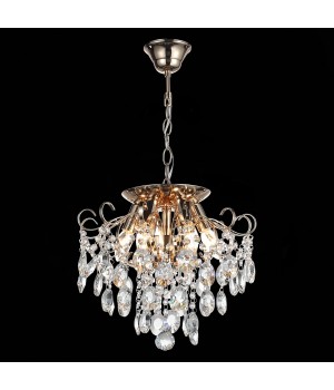 SL846.202.06 Люстра подвесная ST-Luce Золотистый/Прозрачный E14 6*40W ORECCHINI-foto10