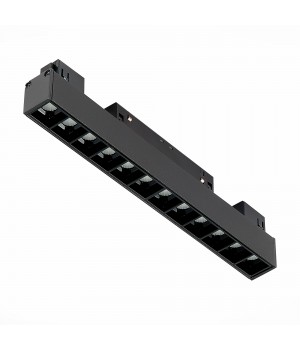 ST361.446.12 Магнитный трековый светильник Черный LED 1*12W 4000K 1 009Lm Ra>80 36° IP20 L222xW22xH44 48V SEIDE-foto3
