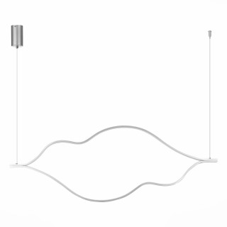 SL6106.103.45 Светильник подвесной ST-Luce Никель/Белый LED 1*45W 4000K Cortile-foto2