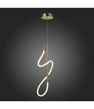 SL6102.303.16 Светильник подвесной ST-Luce Латунь/Белый LED 1*16W 4000K Sagrato-foto5