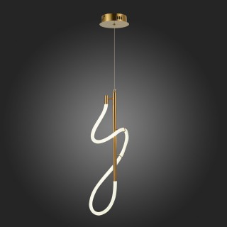 SL6102.303.16 Светильник подвесной ST-Luce Латунь/Белый LED 1*16W 4000K Sagrato-foto5