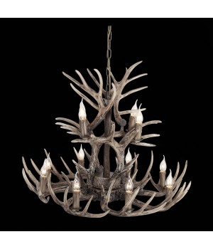 SL154.703.12 Люстра подвесная ST-Luce Серый E14 12*40W CORNA-foto30