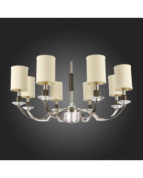 SL1122.103.08 Люстра подвесная ST-Luce Никель/Белый E14 8*40W SPERANA-foto8