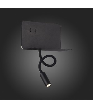 SL1576.401.02 Светильник настенный ST-Luce Черный/Черный LED 2*3W 4000K PINAGGIO-foto5