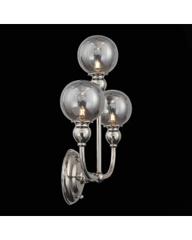 SL552.101.03 Бра ST-Luce Никель/Дымчатый G9 3*5W FUNHI-foto6