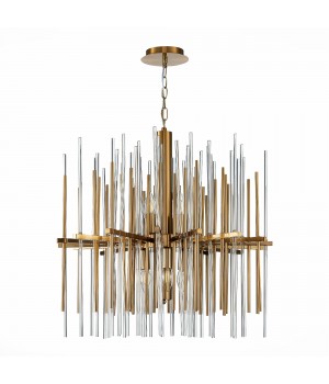 SL1628.303.08 Люстра подвесная ST-Luce Латунь/Прозрачный, Латунь E14 8*40W TERAMO-foto14