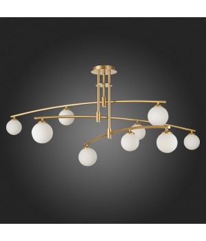 SL1208.302.09 Светильник потолочный ST-Luce Золотистый/Белый G9 9*5W SEMBRARE-foto6