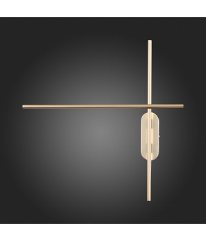 SL394.201.02 Светильник настенный ST-Luce Матовое золото/Белый LED 2*10W 4000K BASONI-foto6