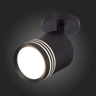 ST101.472.05 Светильник потолочный Черный LED 1*5W 4000K 390Lm Ra>80 120° D68xH140 170-240V CERIONE-foto5