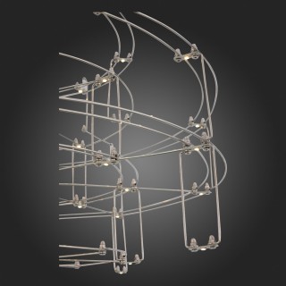 SL798.103.64 Люстра подвесная ST-Luce Хром/Хром LED 64*0,2W 3200K GENETICA-foto12
