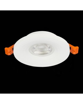 ST205.508.01 Св-к встр. Мат. белый GU10 1*50W D95xH27 220V Без ламп GERA-foto5