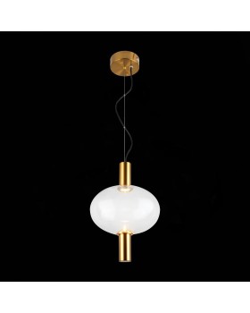 SL1582.303.01 Светильник подвесной ST-Luce Бронзовый/Прозрачный LED 1*7W 2700K ALLENORE-foto4