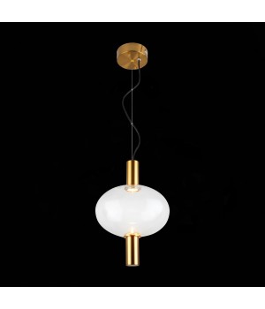 SL1582.303.01 Светильник подвесной ST-Luce Бронзовый/Прозрачный LED 1*7W 2700K ALLENORE-foto4