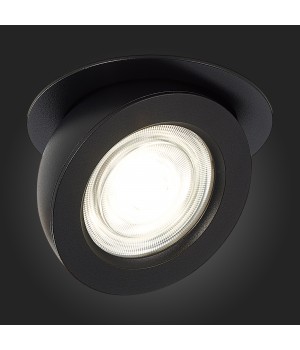 ST654.438.10 Св-к встр. Черный LED 1*10W 3000K 850Lm Ra>90 38° IP20 D109xH60 180-240V ST654-foto5