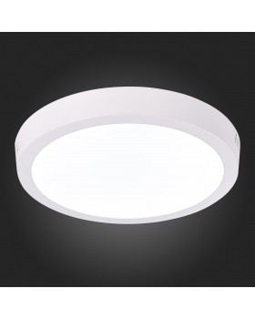 ST112.532.18 Светильник настенно-потолочный Белый LED 1*18W 3000K 1 225Lm Ra80 120° IP20 D210xH28 90-265V NUBES-foto5