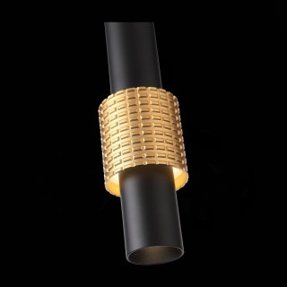SL1591.403.01 Светильник подвесной ST-Luce Черный, Анодированный золотой/Черный LED 1*6W 3000K BALLITO-foto5
