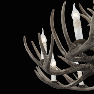 SL154.703.08 Люстра подвесная ST-Luce Серый E14 8*40W CORNA-foto4