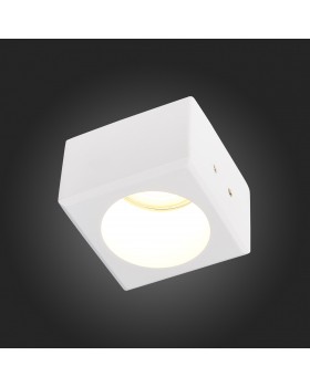 ST252.508.01 Св-к встр. из гипса белый GU10 1*50W IP20 L80xW80xH52 180-240V Без ламп ST252–254 GYPSUM-foto9