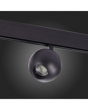 ST354.436.12 Магнитный трековый светильник Черный LED 1*12W 3000K 680Lm Ra>80 36° IP20 L120xW100xH195 48V BOLE-foto8