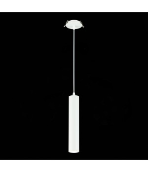 ST151.508.01 Встраиваемый подвес Белый GU10 1*50W IP20 D54xH290 220V Без ламп ST151-foto4