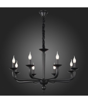 SL1114.403.08 Люстра подвесная ST-Luce Черный E14 8*40W FORTEZA-foto5