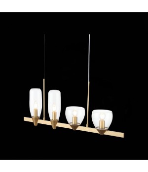 SL1119.203.04 Светильник подвесной ST-Luce Золотистый/Прозрачный E14 4*40W TENERESA-foto5