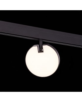 ST359.436.15 Магнитный трековый светильник Черный LED 1*15W 3000K 760Lm Ra>80 120° IP20 L150xW28xH211 48V TALE-foto4