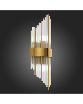 SL1158.301.02 Светильник настенный ST-Luce Латунь/Латунь, Прозрачный E14 2*60W NITIDO-foto5