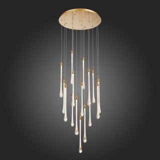 SL6103.203.16 Светильник подвесной ST-Luce Золотистый/Прозрачный LED 16*3W 4000K Faenza-foto5