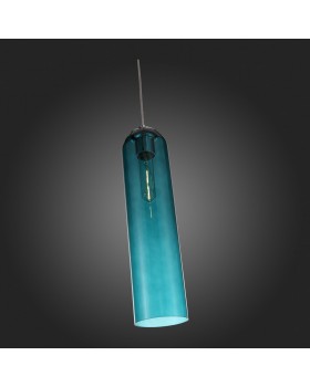 SL1145.183.01 Светильник подвесной ST-Luce Хром/Голубой E27 1*60W CALLANA-foto8