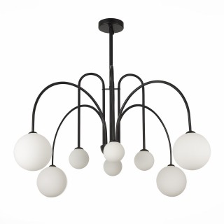 SL1204.402.08 Люстра потолочная ST-Luce Черный/Белый G9 8*5W JINETO-foto2