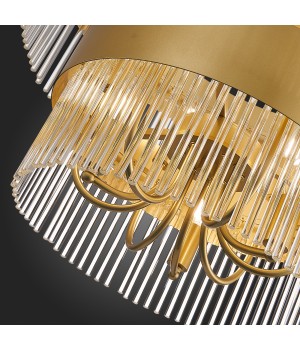 SL1225.203.09 Люстра подвесная ST-Luce Золотистый/Золотистый, Прозрачный E14 9*40W CONTATTO-foto12