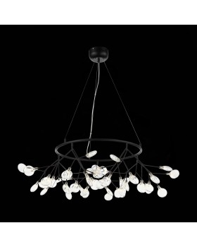 SL411.433.45 Люстра подвесная ST-Luce Черный/Прозрачный G4 45*1,5W RICCARDO-foto8