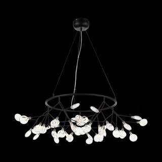 SL411.433.45 Люстра подвесная ST-Luce Черный/Прозрачный G4 45*1,5W RICCARDO-foto8