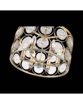 SL1105.202.06 Светильник потолочный ST-Luce Золотистый с патиной/Золотистый, Прозрачный E14 6*60W SERANDA-foto8