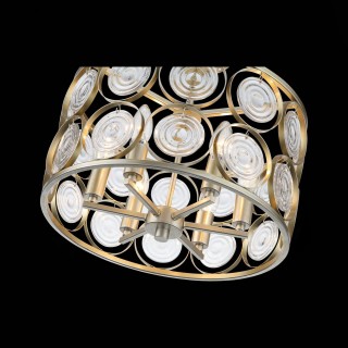 SL1105.202.06 Светильник потолочный ST-Luce Золотистый с патиной/Золотистый, Прозрачный E14 6*60W SERANDA-foto8