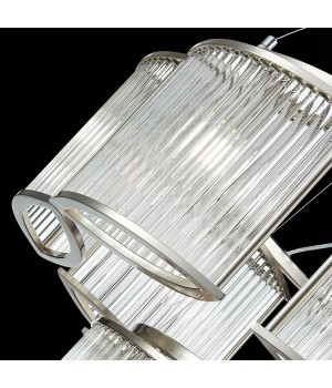 SL1627.103.11 Люстра подвесная ST-Luce Хром/Прозрачный E14 11*40W Velletri-foto6