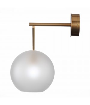 SL1133.501.01 Бра ST-Luce Латунь/Белый E27 1*40W BOPONE-foto10