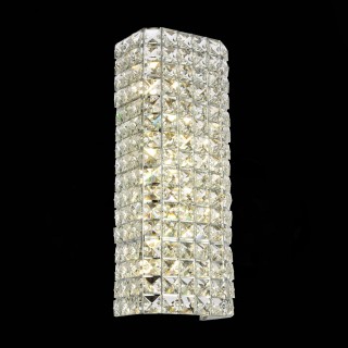 SL748.101.05 Светильник настенный ST-Luce Хром/Хром, Прозрачный G9 5*5W DISCO-foto4