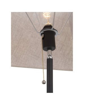 SLE302.405.01 Торшер ST-Luce Черный, Коричневый/Бежевый E27 1*40W (из 2-х коробок) MENOLA-foto2