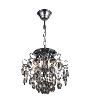 SL846.102.03 Люстра подвесная ST-Luce Темный хром/Тонированный черный E14 3*40W ORECCHINI-foto2